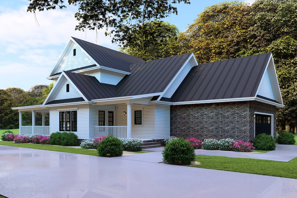Side View of this 4-Bedroom, 2268 Sq Ft Plan - 193-1088