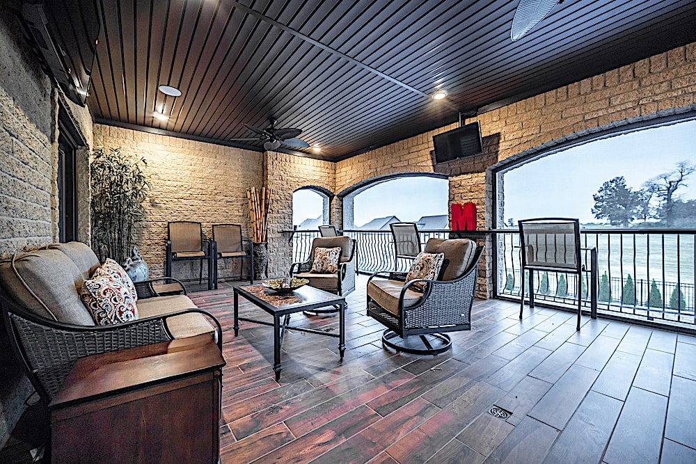 Balcony of this 5-Bedroom,4719 Sq Ft Plan -4719