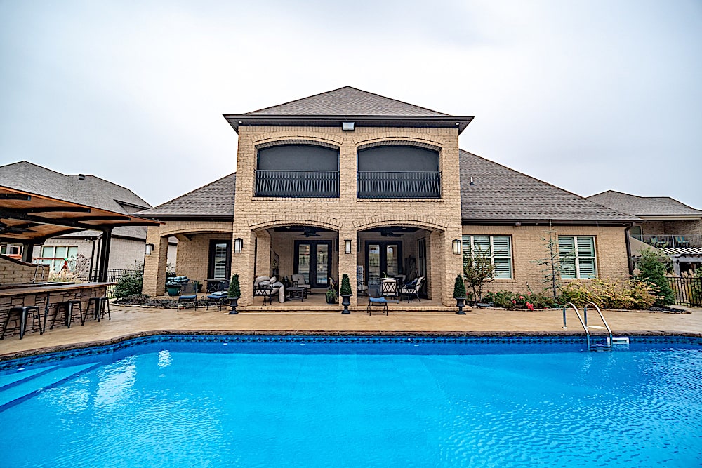 Rear View of this 5-Bedroom,4719 Sq Ft Plan -4719