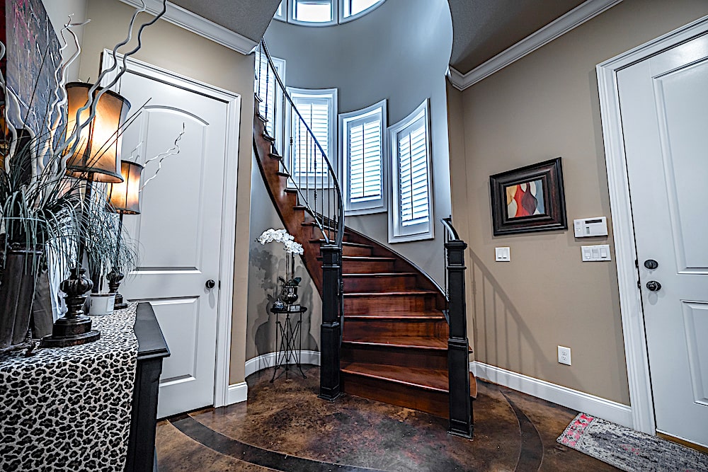Entry Hall: Staircase of this 5-Bedroom,4719 Sq Ft Plan -4719