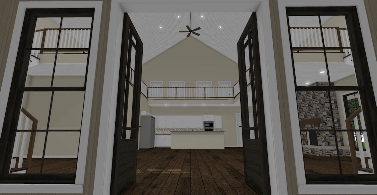 Great Room of this 3-Bedroom, 4072 Sq Ft Plan - 193-1120