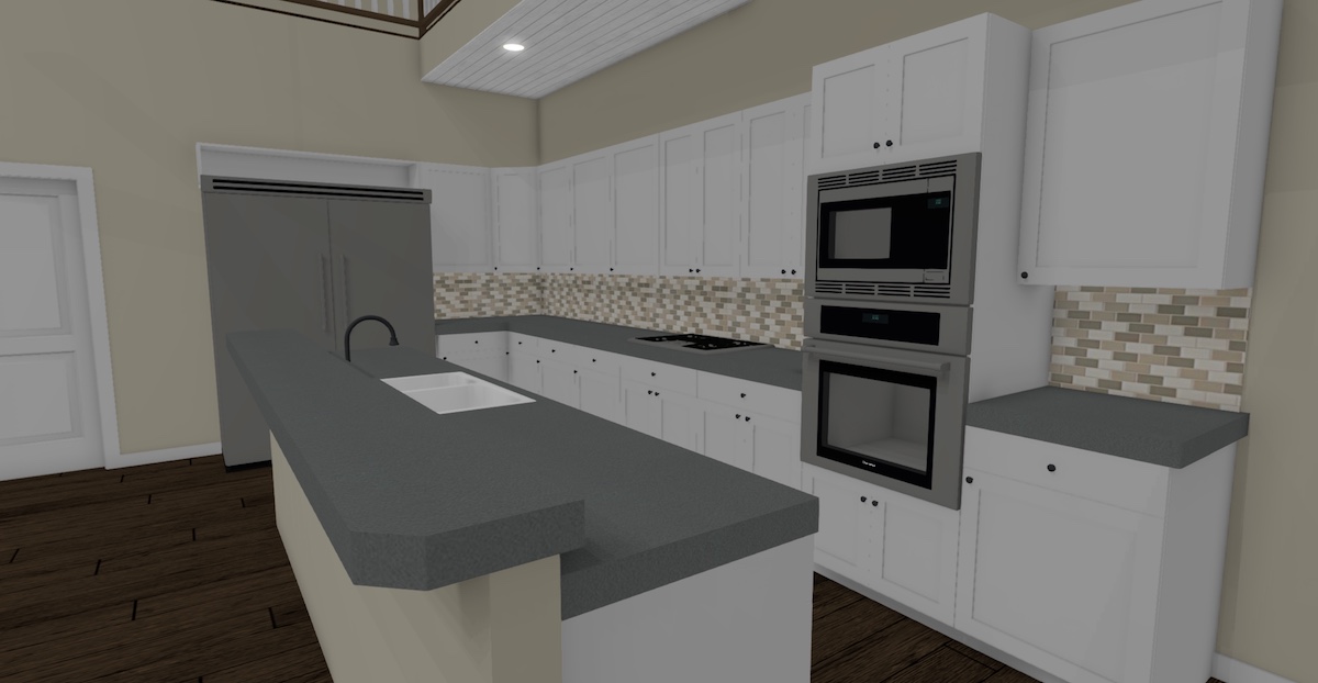 Kitchen of this 3-Bedroom, 4072 Sq Ft Plan - 193-1120
