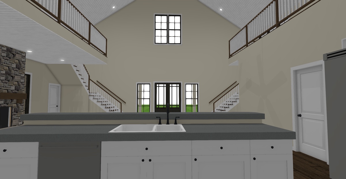 Kitchen of this 3-Bedroom, 4072 Sq Ft Plan - 193-1120