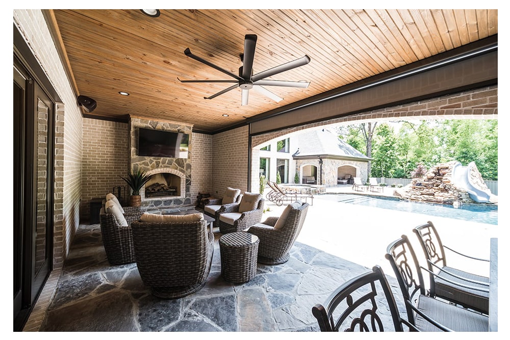Porch of this 5-Bedroom,7519 Sq Ft Plan -7519