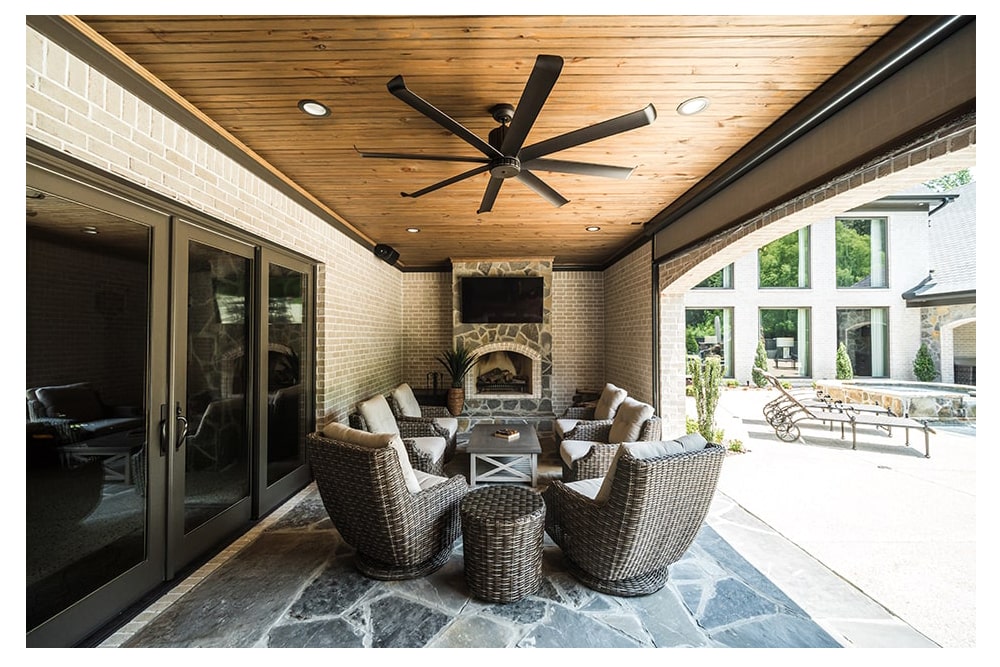 Porch of this 5-Bedroom,7519 Sq Ft Plan -7519
