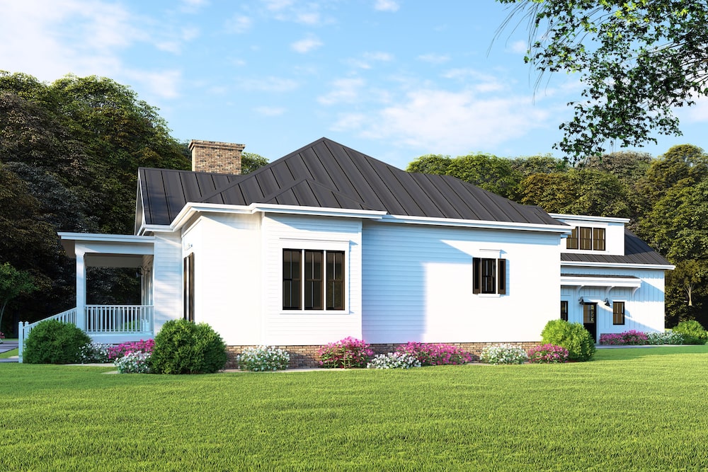 Side View of this 3-Bedroom, 2430 Sq Ft Plan - 193-1128