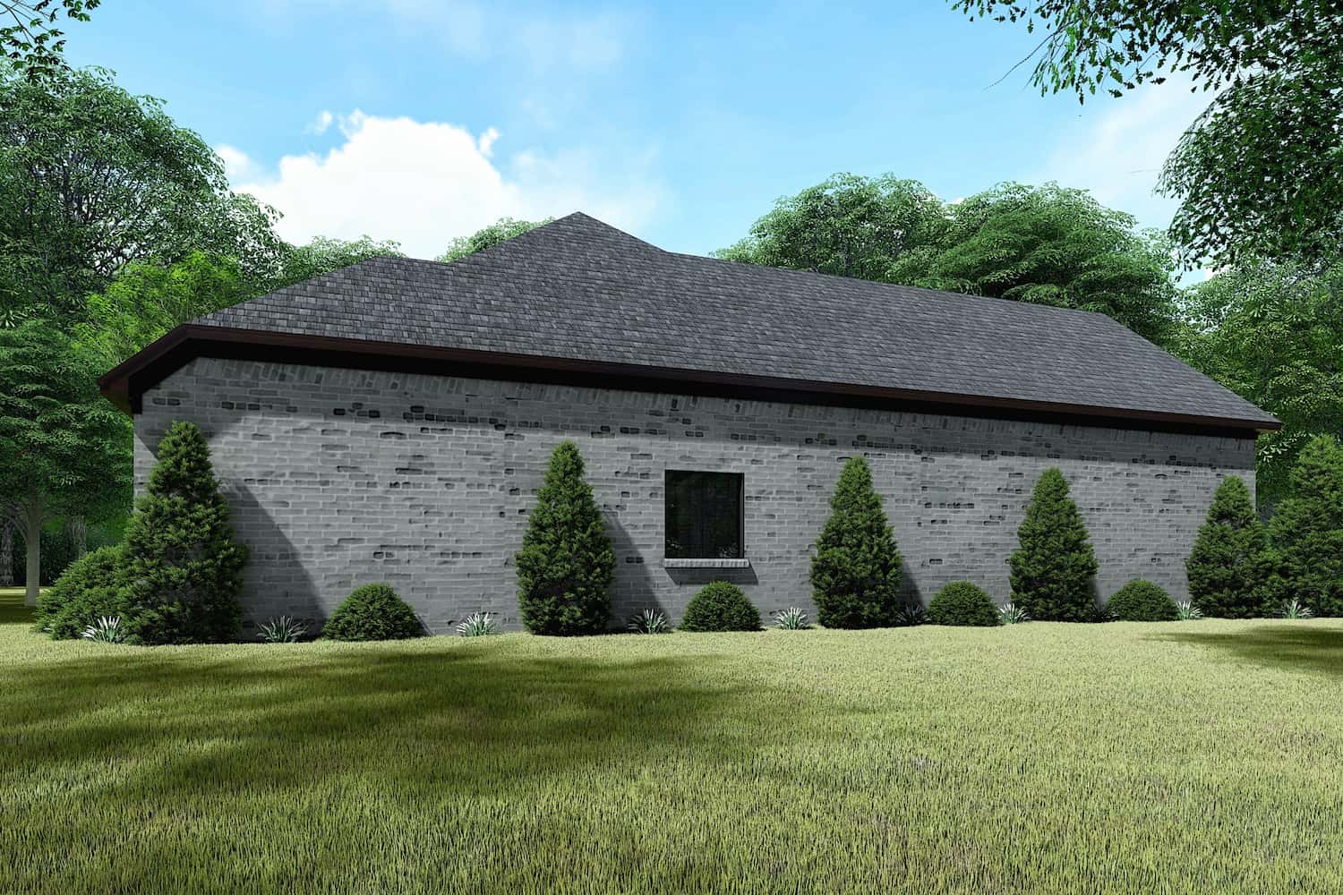 Left Side View of this 3-Bedroom, 1775 Sq Ft Plan - 193-1208