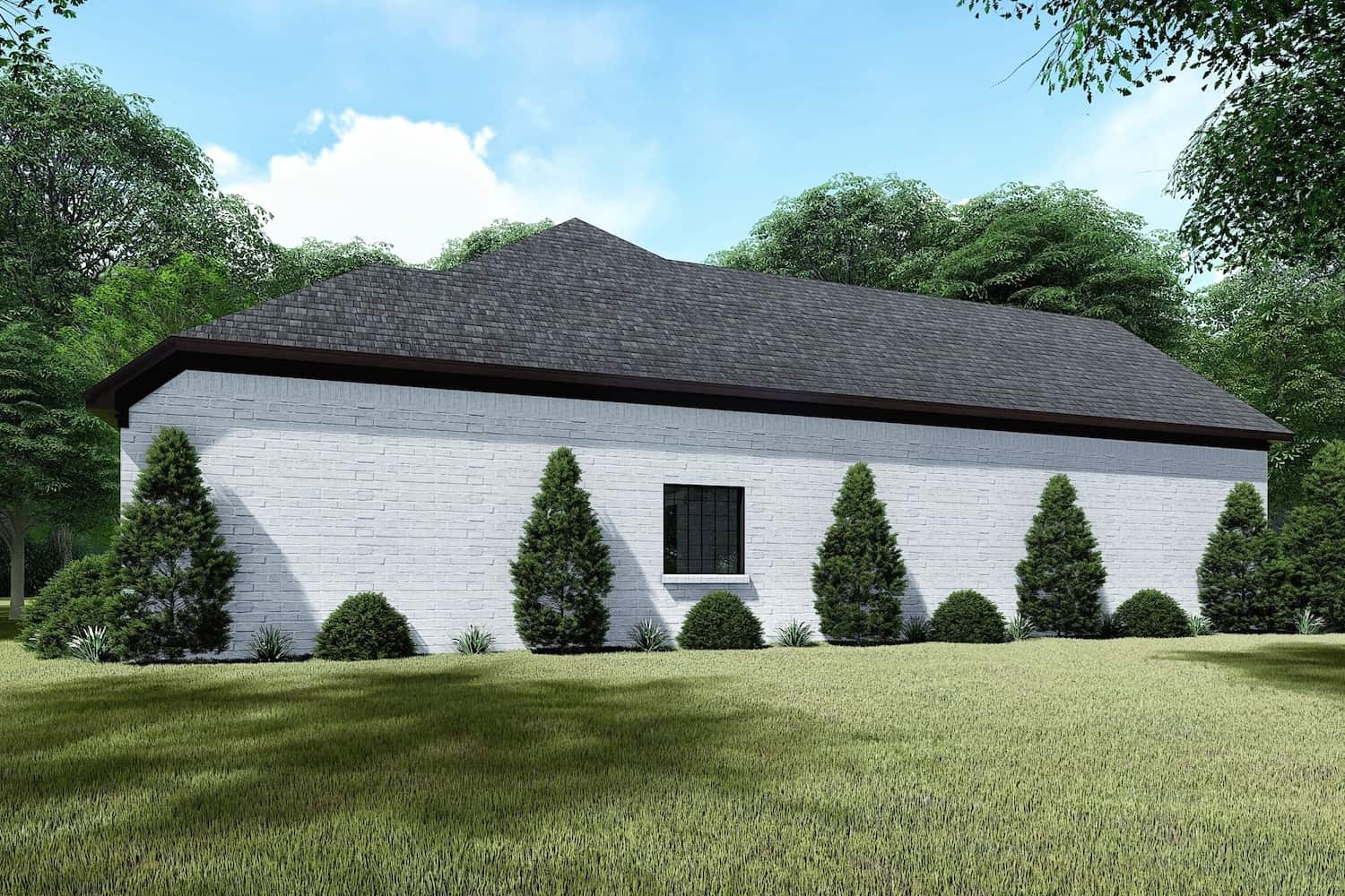 Left Side View of this 3-Bedroom, 1775 Sq Ft Plan - 193-1208