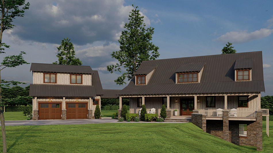 Front View of this 6-Bedroom,2761 Sq Ft Plan -193-1249