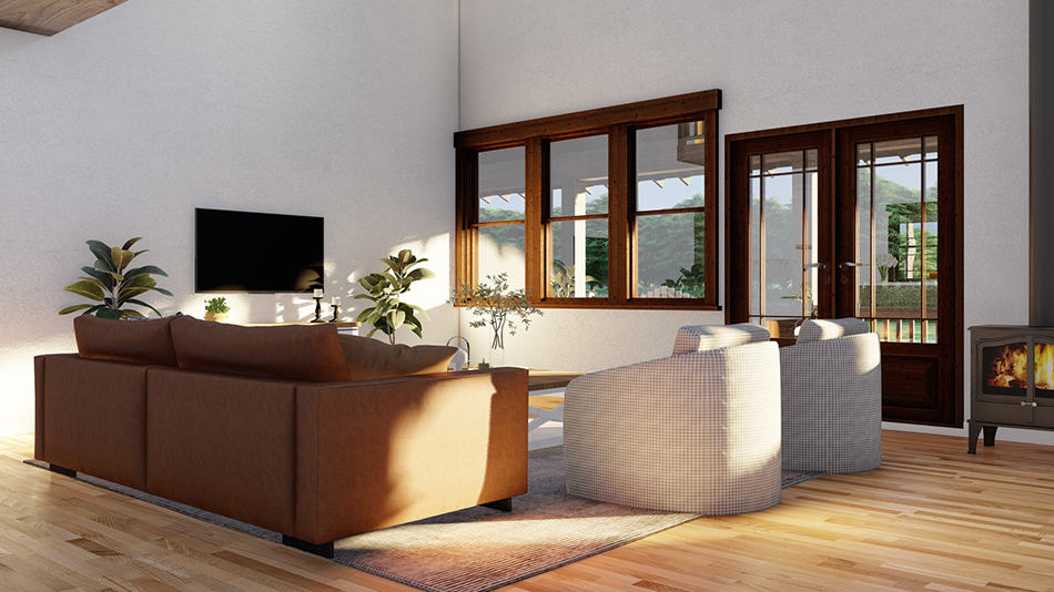 Great Room of this 6-Bedroom,2761 Sq Ft Plan -193-1249