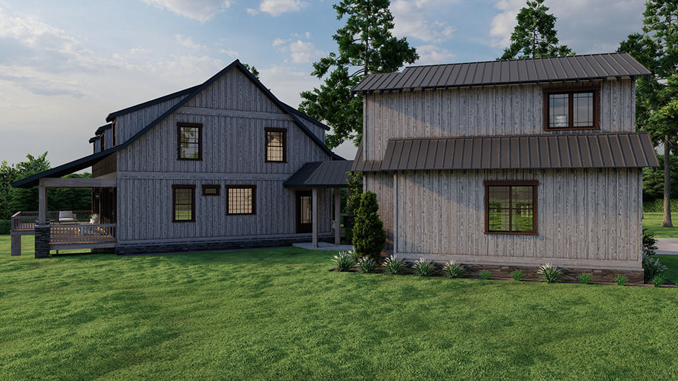 Left View of this 6-Bedroom,2761 Sq Ft Plan -193-1249