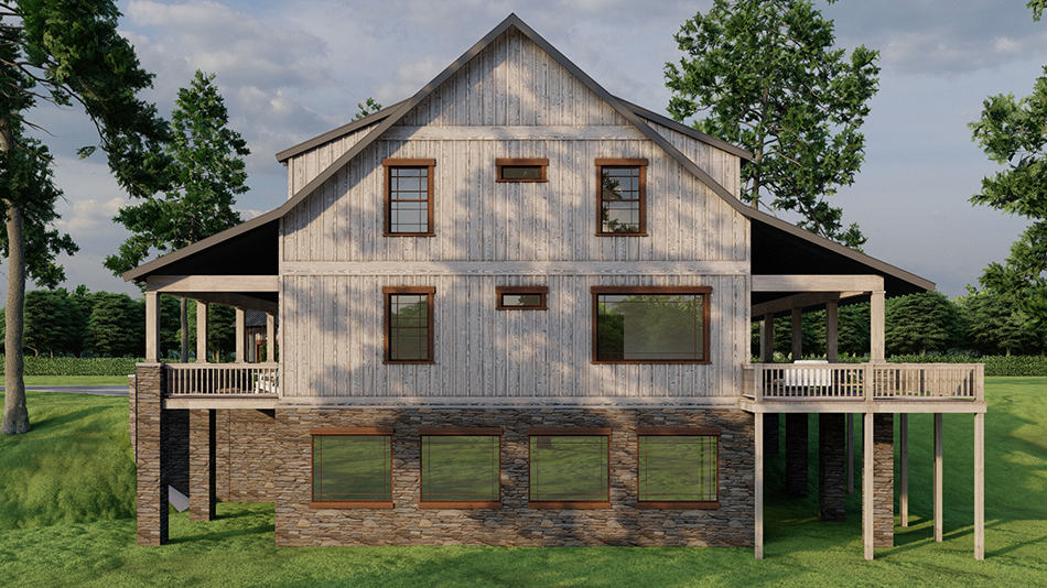 Right View of this 6-Bedroom,2761 Sq Ft Plan -193-1249
