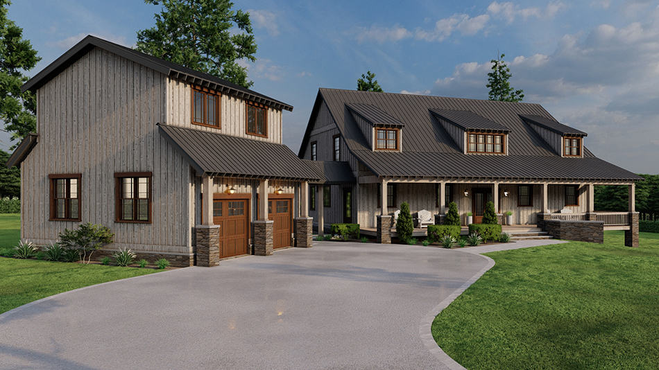 Left View of this 6-Bedroom,2761 Sq Ft Plan -193-1249