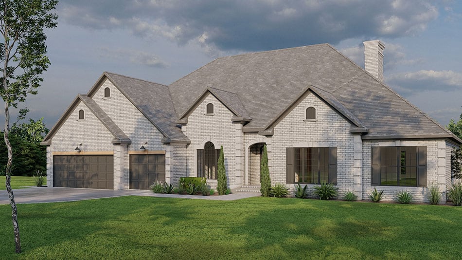 Right View of this 4-Bedroom,3012 Sq Ft Plan -193-1250
