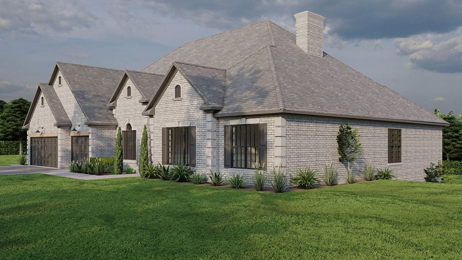 Right View of this 4-Bedroom,3012 Sq Ft Plan -193-1250