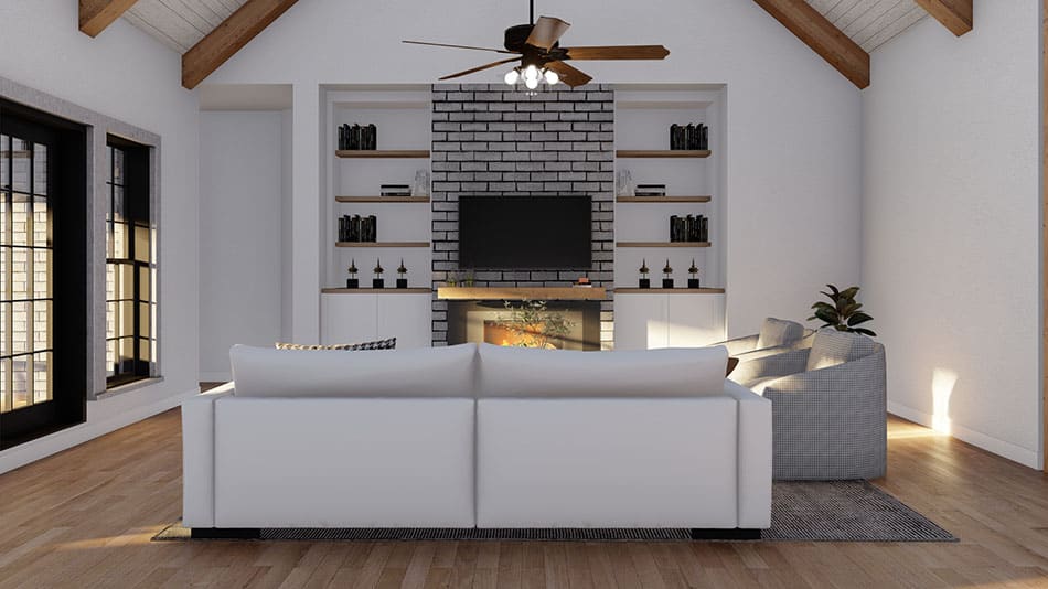 Great Room of this 4-Bedroom,3012 Sq Ft Plan -193-1250