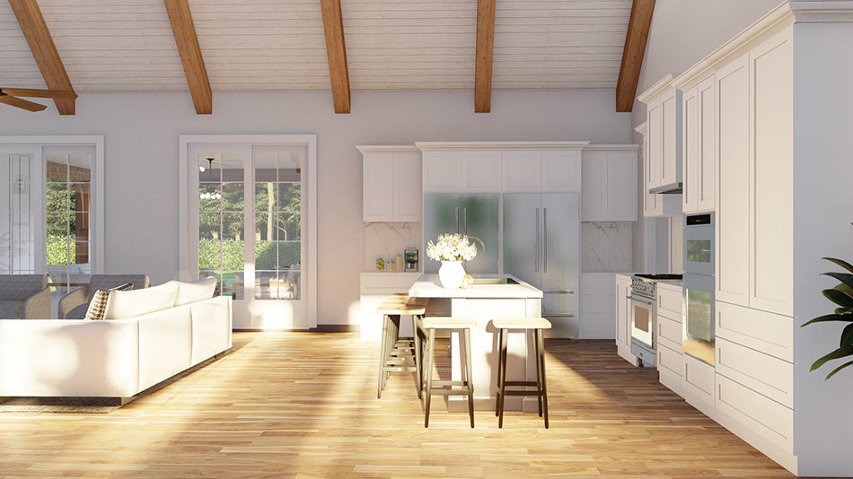 Kitchen of this 3-Bedroom,2442 Sq Ft Plan -193-1251