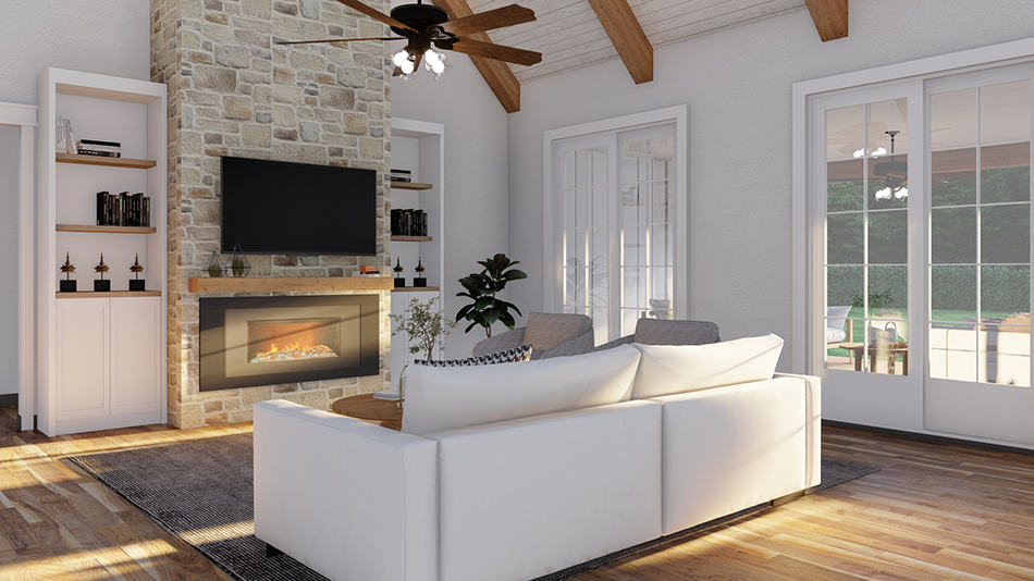 Great Room of this 3-Bedroom,2442 Sq Ft Plan -193-1251
