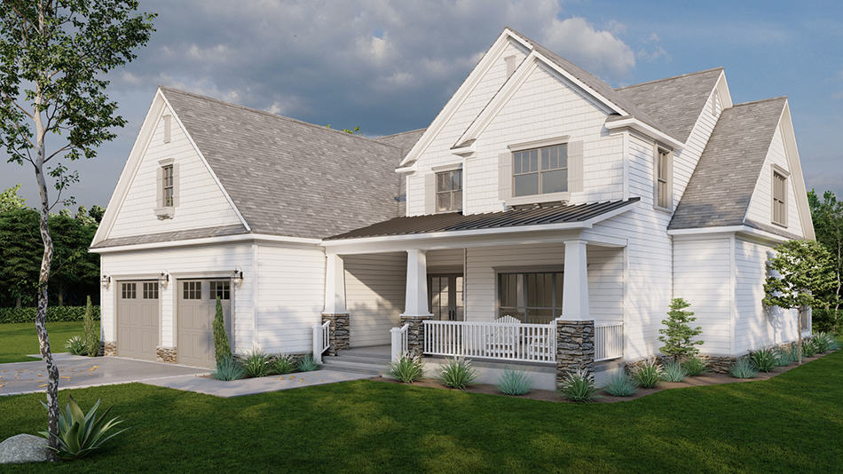 Right View of this 4-Bedroom,3026 Sq Ft Plan -193-1252