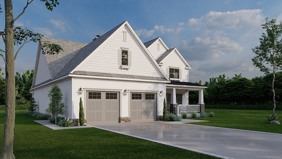 Left View of this 4-Bedroom,3026 Sq Ft Plan -193-1252