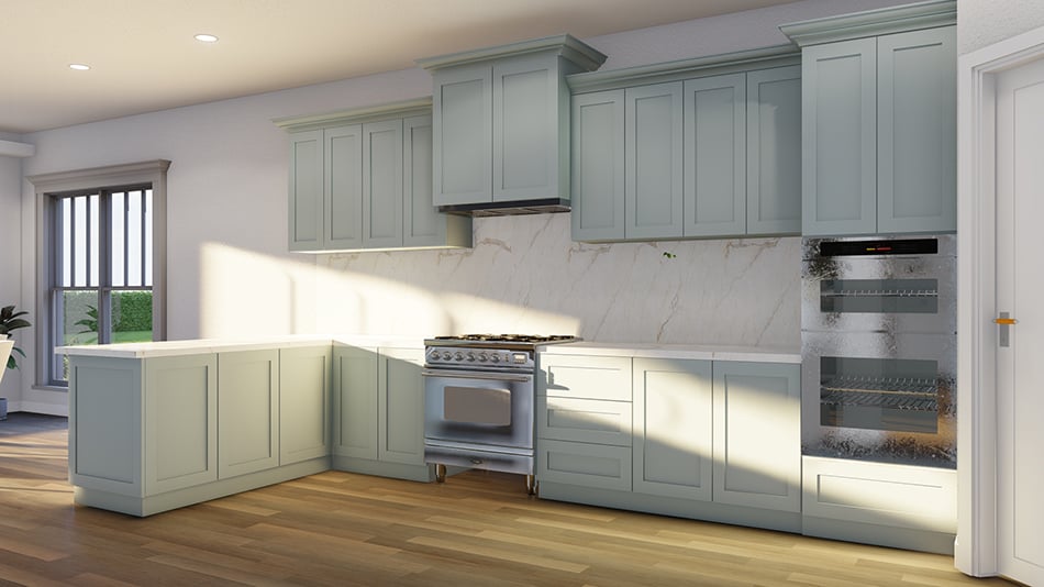 Kitchen of this 4-Bedroom,3026 Sq Ft Plan -193-1252