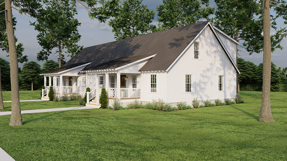 Right View of this 6-Bedroom,2922 Sq Ft Plan -193-1255