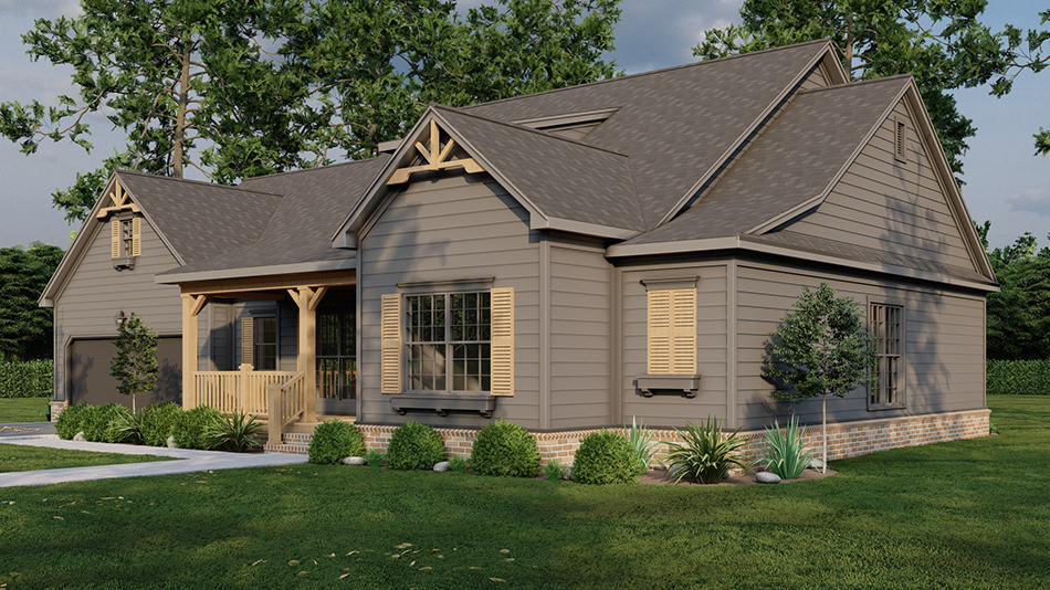 Right View of this 4-Bedroom,2211 Sq Ft Plan -193-1256