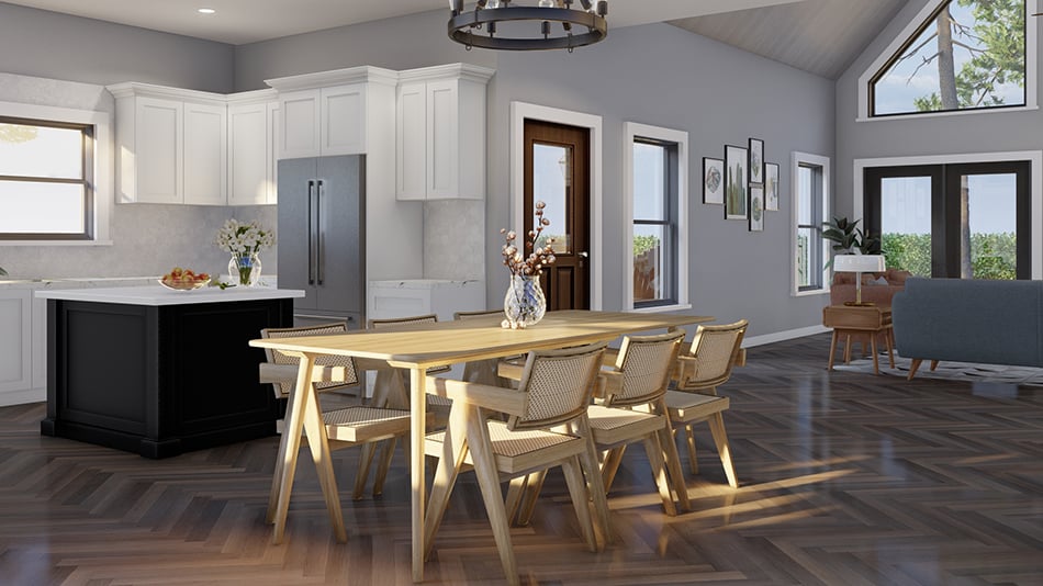 Dining Room of this 3-Bedroom,2181 Sq Ft Plan -193-1260