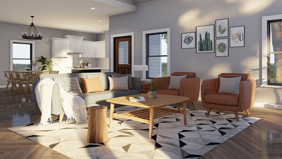 Great Room of this 3-Bedroom,2181 Sq Ft Plan -193-1260