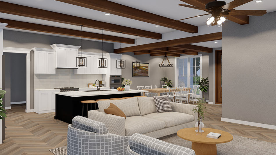 Great Room of this 4-Bedroom,2638 Sq Ft Plan -193-1261