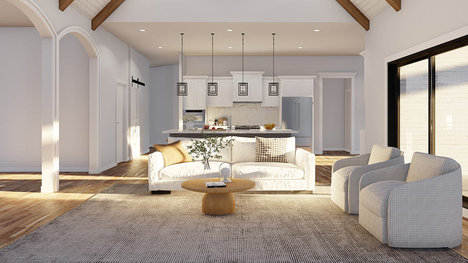 Great Room of this 3-Bedroom,2826 Sq Ft Plan -193-1262