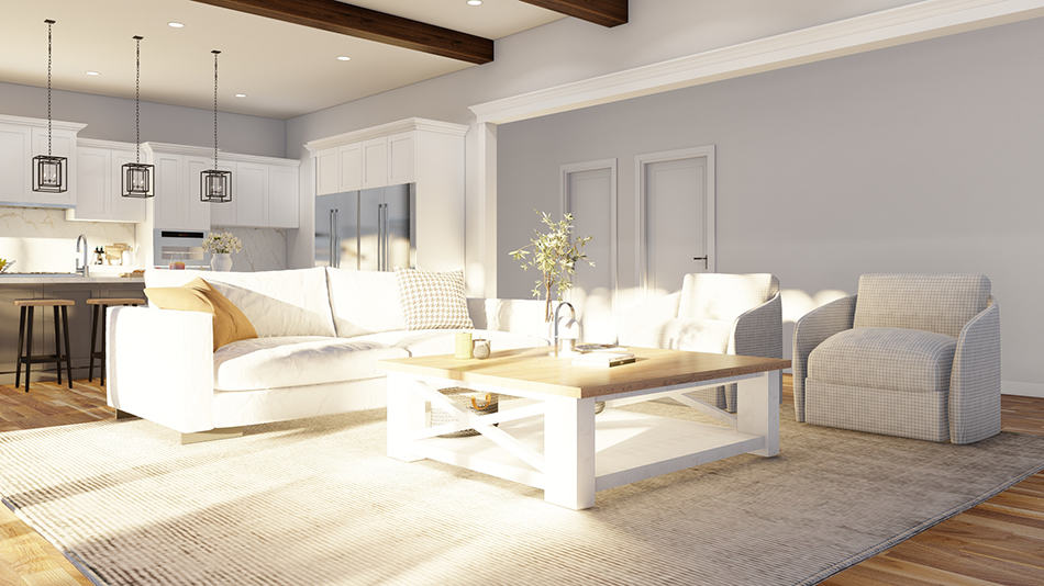 Great Room of this 3-Bedroom,2998 Sq Ft Plan -193-1264