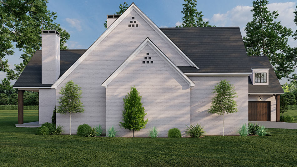 Left View of this 3-Bedroom,2998 Sq Ft Plan -193-1264