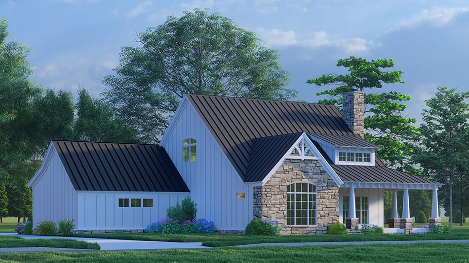 Left View of this 3-Bedroom,2278 Sq Ft Plan -193-1265