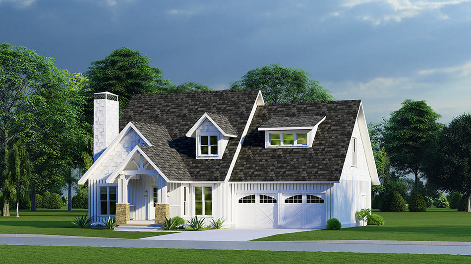 Right View of this 3-Bedroom,1986 Sq Ft Plan -193-1268