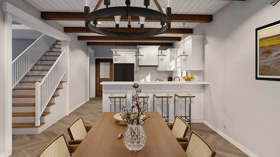 Dining Room of this 2-Bedroom,1517 Sq Ft Plan -193-1269