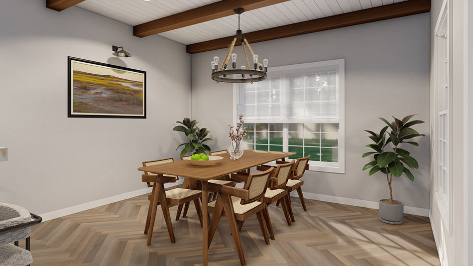 Dining Room of this 2-Bedroom,1517 Sq Ft Plan -193-1269