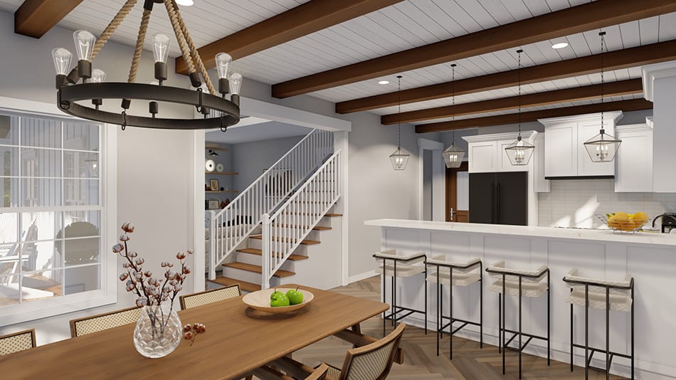 Dining Room of this 2-Bedroom,1517 Sq Ft Plan -193-1269