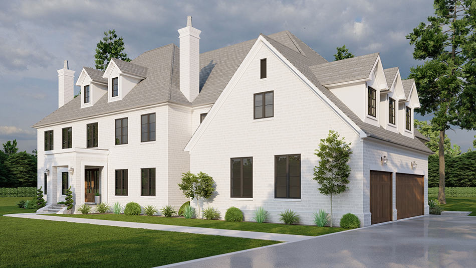 Right View of this 4-Bedroom,4823 Sq Ft Plan -193-1271