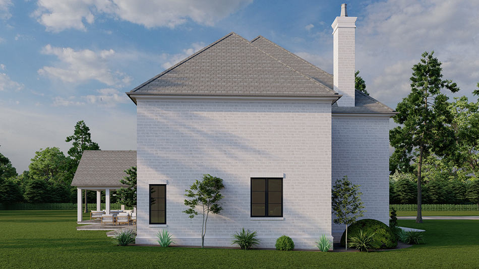 Left View of this 4-Bedroom,4823 Sq Ft Plan -193-1271