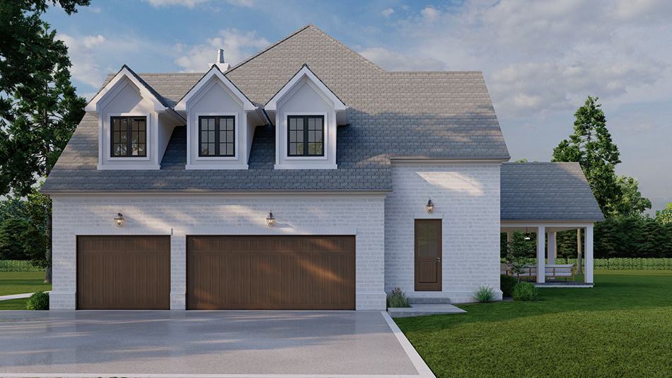 Right View of this 4-Bedroom,4823 Sq Ft Plan -193-1271