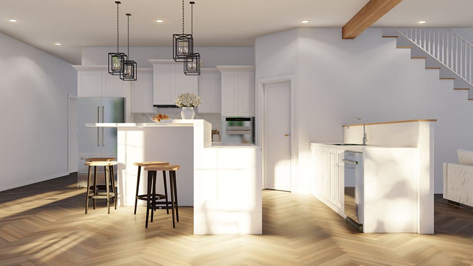 Kitchen of this 3-Bedroom,2169 Sq Ft Plan -193-1272