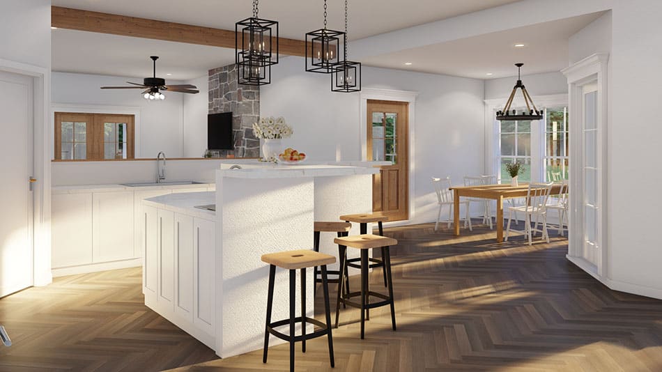 Kitchen of this 3-Bedroom,2169 Sq Ft Plan -193-1272