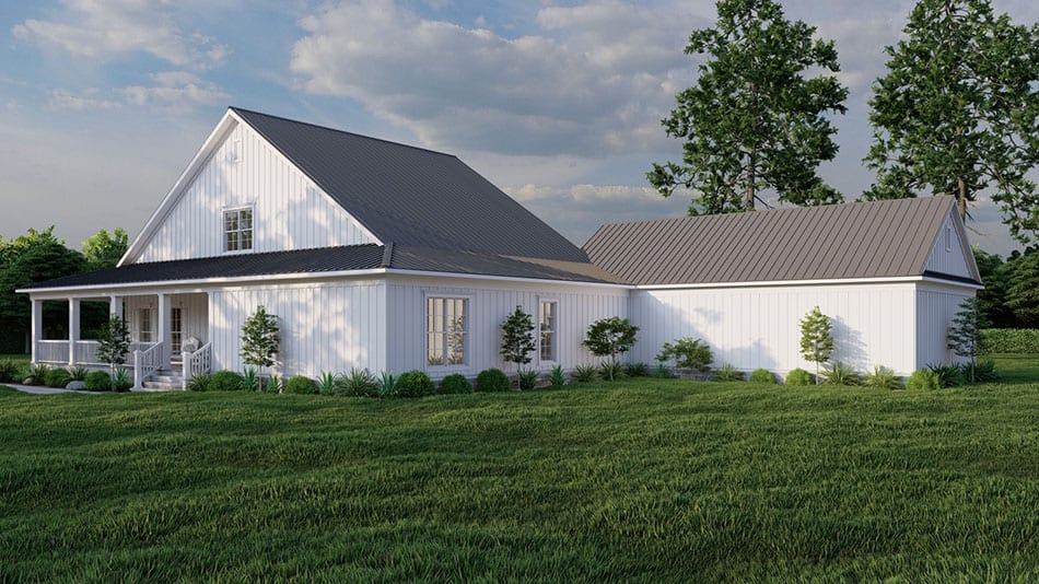 Rear View of this 3-Bedroom,2169 Sq Ft Plan -193-1272