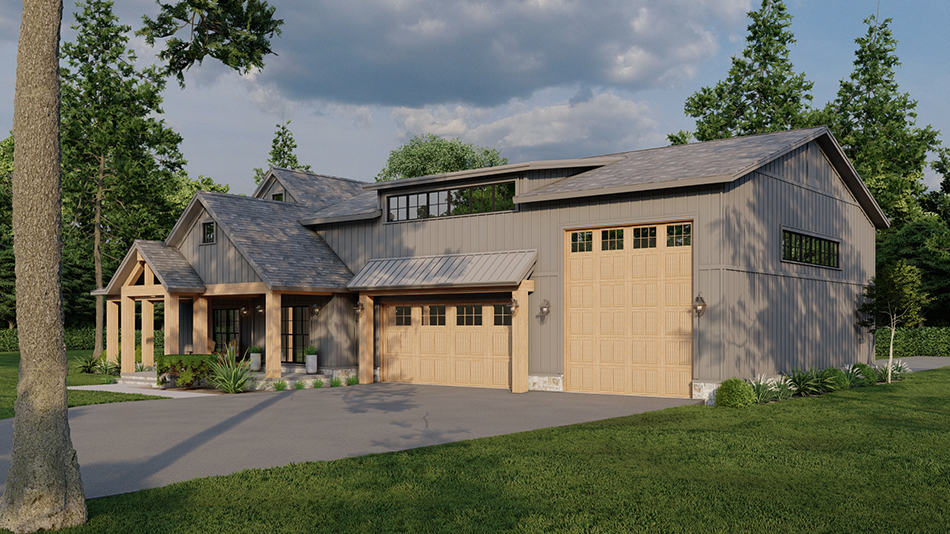 Right View of this 4-Bedroom,2556 Sq Ft Plan -193-1273