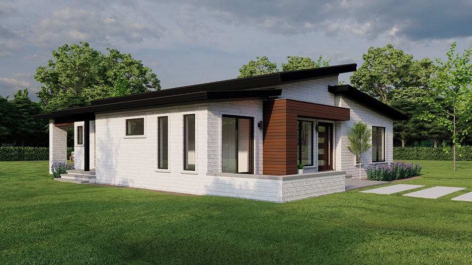Left View of this 3-Bedroom,1881 Sq Ft Plan -193-1274
