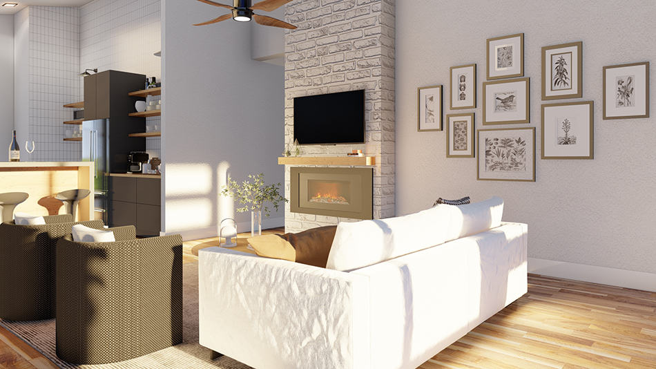 Great Room of this 3-Bedroom,1881 Sq Ft Plan -193-1274