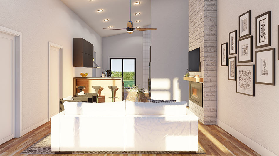 Great Room of this 3-Bedroom,1881 Sq Ft Plan -193-1274