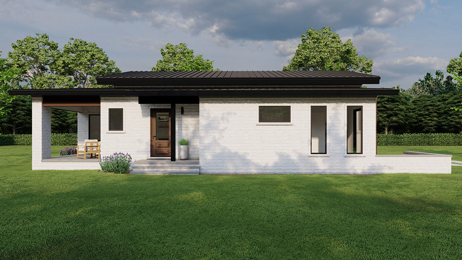 Left View of this 3-Bedroom,1881 Sq Ft Plan -193-1274