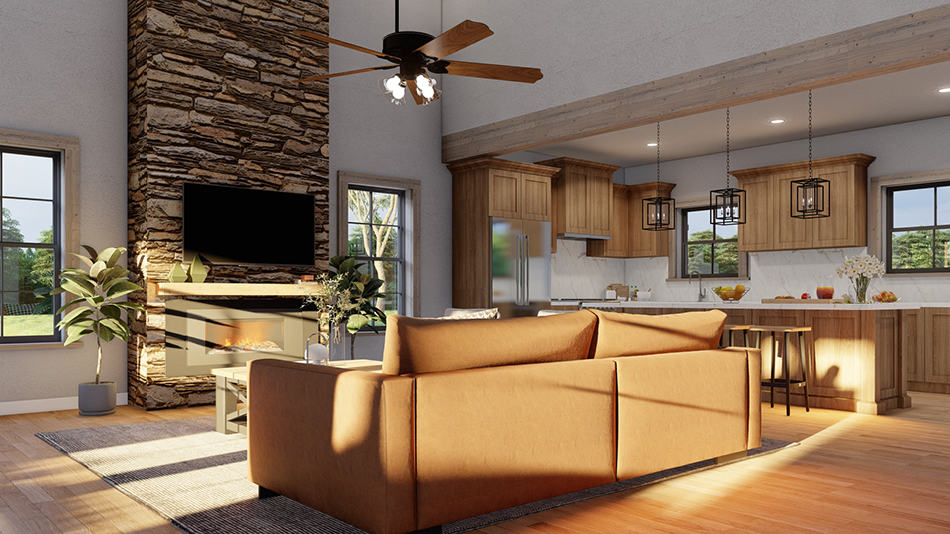 Great Room of this 3-Bedroom,2255 Sq Ft Plan -193-1278